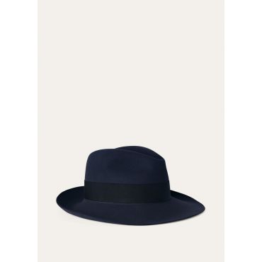Loro Piana - Pier Hat My Felt, Man, Eclipse Blue, Size: L