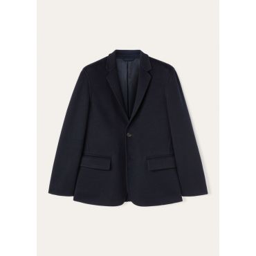 Loro Piana - Paolo Sb Jacket Baby Cash Double, Man, Navy Blue, Size: S