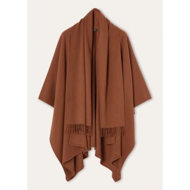 Loro Piana - Daisy Cape Cash, Woman, Mocha Umber, Size: NR
