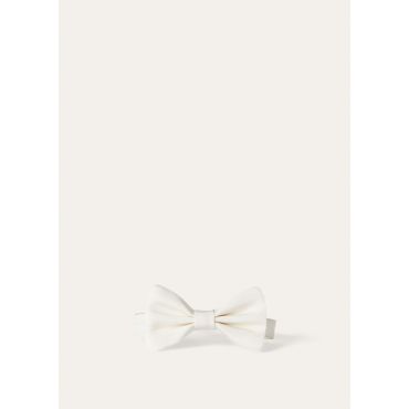 Loro Piana - Bow Tie Tux Ottoman Silk, Man, DIRT BEIGE, Size: NR