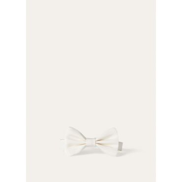 Loro Piana - Bow Tie Tux Ottoman Silk, Man, DIRT BEIGE, Size: NR