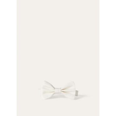 Loro Piana - Bow Tie Tux Ottoman Silk, Man, DIRT BEIGE, Size: NR