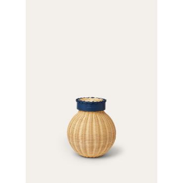 Loro Piana - Round Vase 3, Malt/Ocean Heart, Size: NR