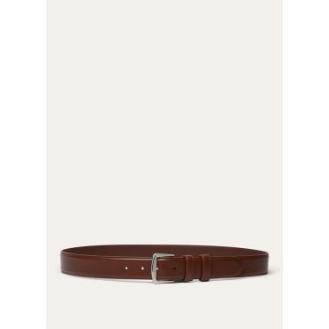 Loro Piana - Alsavel Belt (3,5) English Leather, Man, Cuoio Inglese, Size: 95