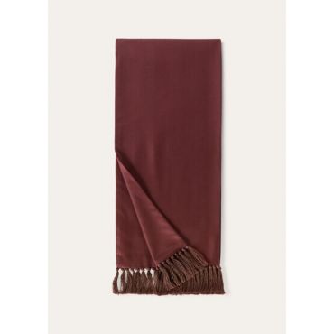 Loro Piana - Sciarpa Unita Tovo Silk, Man, Purple Wine, Size: NR