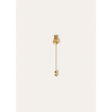 Loro Piana - Pin Cardo 50 Mm, Woman, Jewel Sun Gold, Size: NR