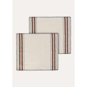 Loro Piana - Set Placemat Resort Rigoni, Sand/Deep Ocean/Chili/Antique Gold, Size: NR