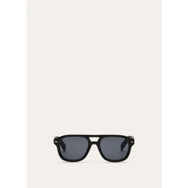 Loro Piana - Roadster Sunglasses, Black Grey/Black Gold, Size: NR