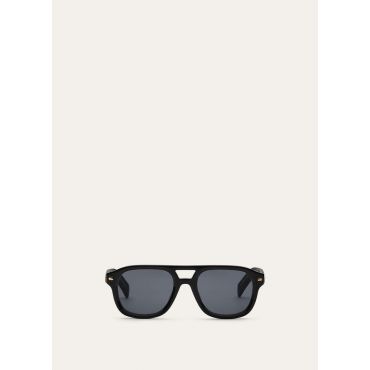 Loro Piana - Roadster Sunglasses, Black Grey/Black Gold, Size: NR