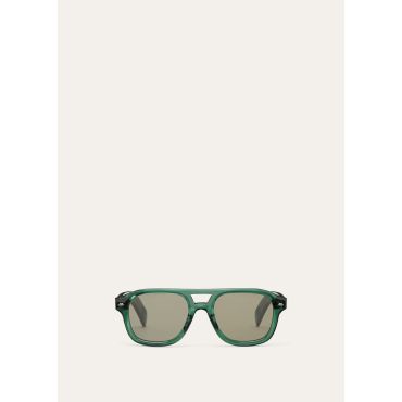 Loro Piana - Roadster Sunglasses, Khaki/Green/Gold, Size: NR