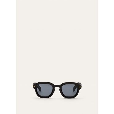 Loro Piana - Andre' Sunglasses, Black Grey/Black Gold, Size: NR
