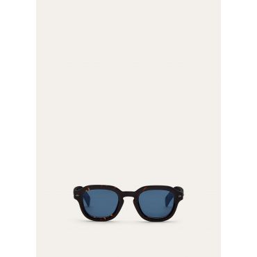 Loro Piana - Andre' Sunglasses, Dark Havana/ Blue Dark Ruthenium, Size: NR