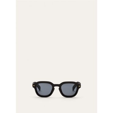 Loro Piana - Andre' Sunglasses, Black Grey/Black Gold, Size: NR