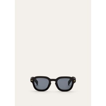 Loro Piana - Andre' Sunglasses, Black Grey/Black Gold, Size: NR