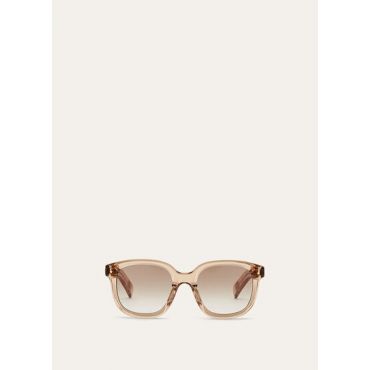 Loro Piana - Spagna Sunglasses, Transparent Nude Gradient Brown Gold, Size: NR