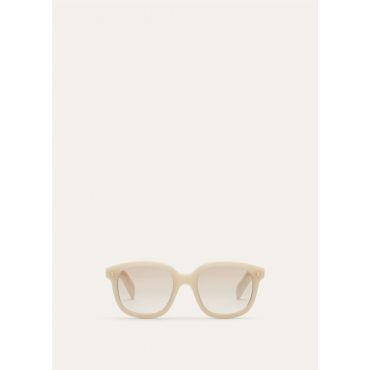 Loro Piana - Spagna Sunglasses, Whisper White/Brown Gold, Size: NR