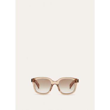 Loro Piana - Spagna Sunglasses, Transparent Nude Gradient Brown Gold, Size: NR