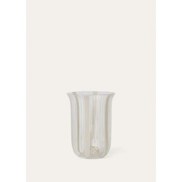 Loro Piana - Bicchiere Murano Filigrana, Pearl Grey, Size: NR