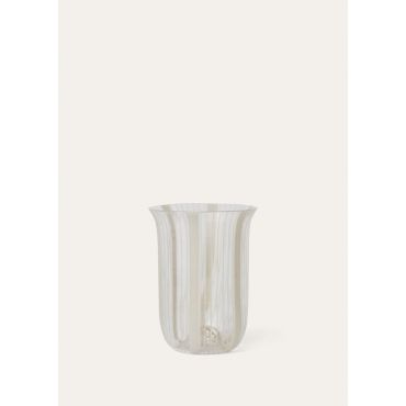 Loro Piana - Bicchiere Murano Filigrana, Pearl Grey, Size: NR