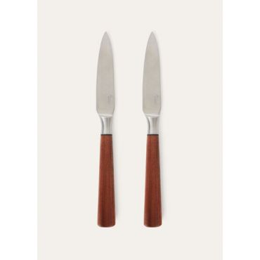 Loro Piana - Set Of Knives, Mahogany, Size: NR