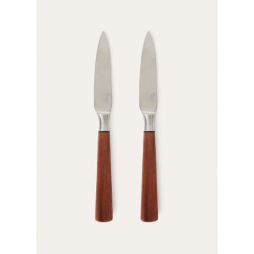 Loro Piana - Set Of Knives, Mahogany, Size: NR