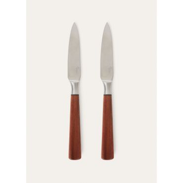 Loro Piana - Set Of Knives, Mahogany, Size: NR