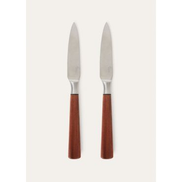 Loro Piana - Set Of Knives, Mahogany, Size: NR