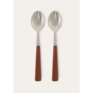 Loro Piana - Set Of Spoons, Mahogany, Size: NR