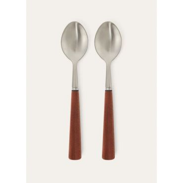 Loro Piana - Set Of Spoons, Mahogany, Size: NR