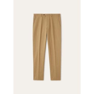 Loro Piana - Carlo Trousers Hyannis, Man, Liquorice Toffee, Size: 56
