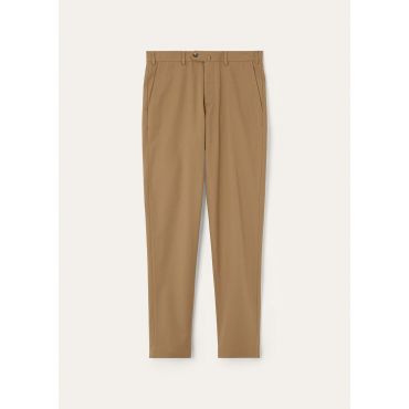 Loro Piana - Carlo Trousers Hyannis, Man, Liquorice Toffee, Size: 56