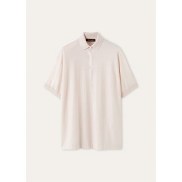 Loro Piana - Iconic Royal Lightness Ss Polo Wool Silk Gg 18, Woman, Melanchonic Violet, Size: 40