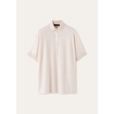 Loro Piana - Iconic Royal Lightness Ss Polo Wool Silk Gg 18, Woman, Melanchonic Violet, Size: 40