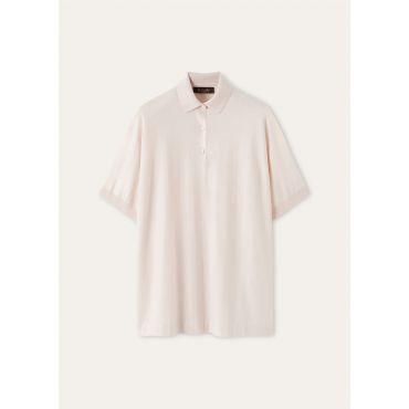 Loro Piana - Iconic Royal Lightness Ss Polo Wool Silk Gg 18, Woman, Melanchonic Violet, Size: 40