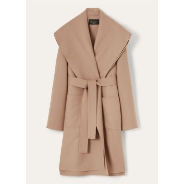 Loro Piana - Adriano Loro Piana Royal Lightness Coat, Ancient Plaster, Size: 42