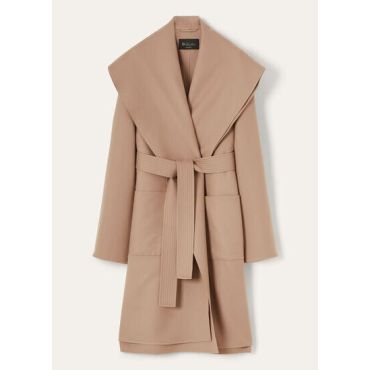 Loro Piana - Adriano Loro Piana Royal Lightness Coat, Ancient Plaster, Size: 42