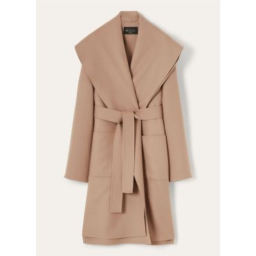 Loro Piana - Adriano Loro Piana Royal Lightness Coat, Ancient Plaster, Size: 42