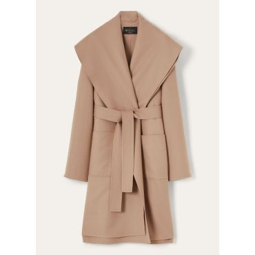 Loro Piana - Adriano Loro Piana Royal Lightness Coat, Ancient Plaster, Size: 42