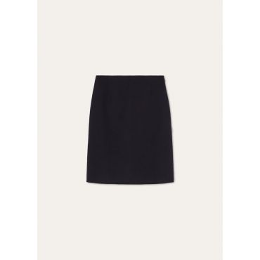 Loro Piana - Vivian Skirt Only Double, Woman, Navy Blue, Size: 40