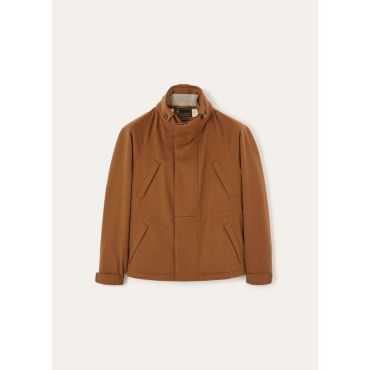 Loro Piana - Icer Mini Parka Vicuna Storm, Woman, Natural Dark Vicuna, Size: 42