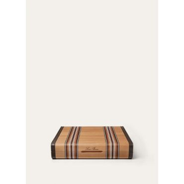 Loro Piana - The Suitcase Stripe Intarsia Backgammon, Natural Maple, Size: NR