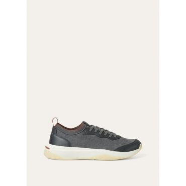 Loro Piana - 410 Lp Walk Gok, Man, Grey Melange, Size: 40