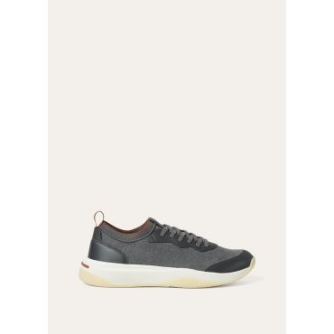 Loro Piana - 410 Lp Walk Gok, Man, Grey Melange, Size: 40
