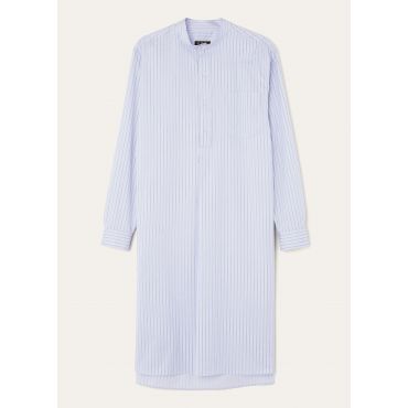 Loro Piana - Catlin Dress Hastings Stripe, Woman, Blue Stripes, Size: 40