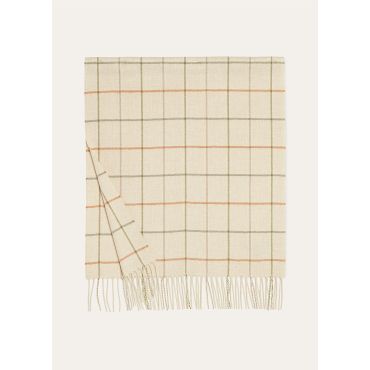 Loro Piana - Belt Scarf Cash, Woman, White Rice/Light Taupe/Green/Orange, Size: NR