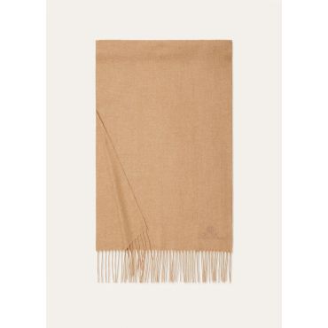 Loro Piana - Sciarpa Grande Unita Cash Light, Man, Acorn Melange, Size: NR