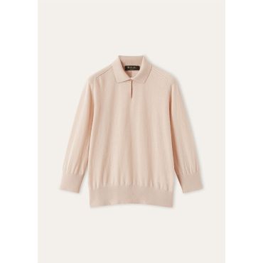 Loro Piana - Neo Piuma Polo Cash Gg 18, Woman, Vanilla Whisper, Size: 40