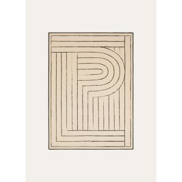 Loro Piana - Loro Piana Labyrinth Plaid Cash, Ivory/Dark Brown, Size: NR