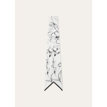 Loro Piana - Loro Piana La Linea Del Fiore Di Lino Tb108 Se T, Woman, White/Black, Size: NR