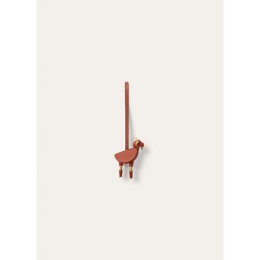 Loro Piana - Goat Charm Rounded Leather, Woman, Deep Kummel/Sun Gold, Size: NR